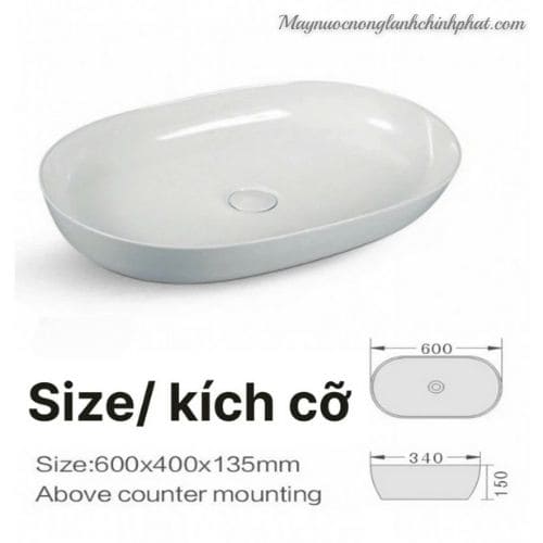 Lavabo Treo Tường Cao Cấp Rửa Mặt-Rửa Tay Chinh Phát
