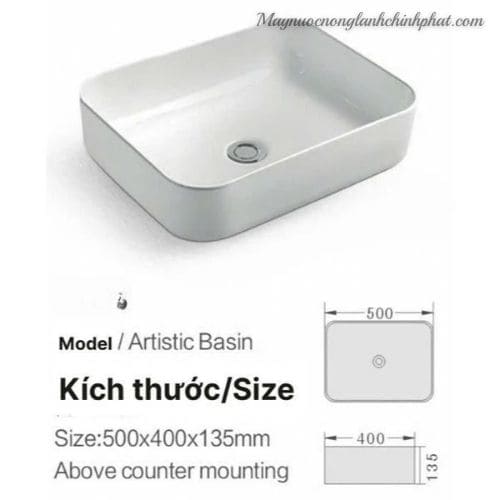 Lavabo Treo Tường Cao Cấp Rửa Mặt-Rửa Tay Chinh Phát