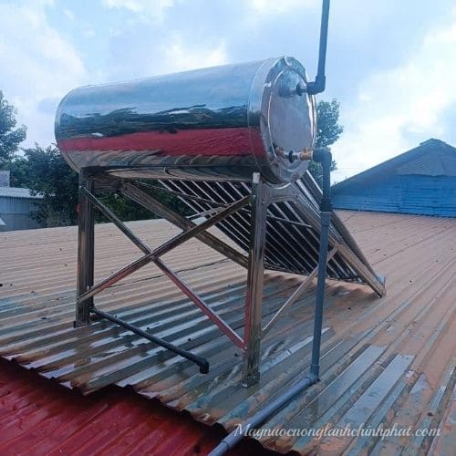 Máy Nóng Lạnh Năng Lượng Mặt Trời INOX SUS 304 Tấm Phẳng
